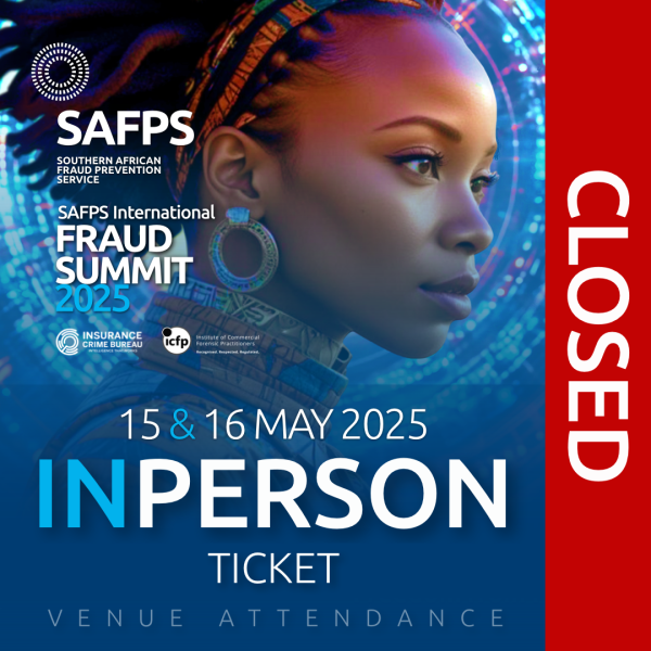 SAFPS International Fraud Summit 2025 – IN PERSON TICKET